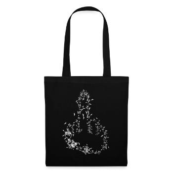 Middle Finger Birds Misanthrope - Tote Bag - black - Front
