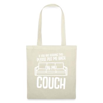 Couch Sofa - Tote Bag - nature - Front