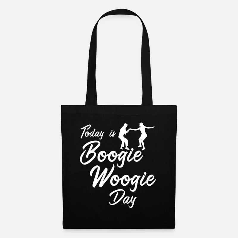 Swing Boogie Woogie Dance Dancing - Stoffbeutel - Schwarz