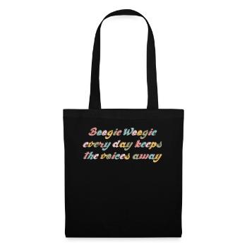 Boogie Woogie Joke Dancing Swing - Tote Bag - black - Front