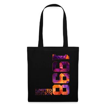 ÉDITION LIMITÉE 1998 28 ANS 28E ANNIVERSAIRE - Sac en tissu - noir - Devant
