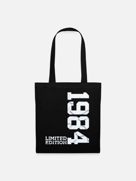 42. GEBURTSTAG LIMITED EDITION 1984 - Stoffbeutel - Schwarz