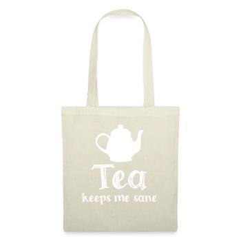 Théière Tasse à thé Sachet de thé - Sac en tissu - nature - Devant