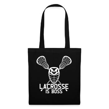Lacrosse Player Lacrosse Racquets - Tote Bag - black - Front