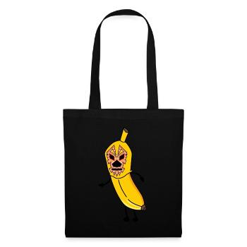 Lucha Libre Banane Luchador Lutte - Sac en tissu - noir - Devant