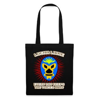Lucha Libre Masks Mask Wrestling - Tote Bag - black - Front