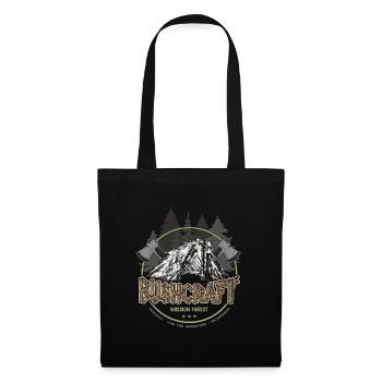 Abri extérieur de survie Bushcraft Adventure - Sac en tissu - noir - Devant