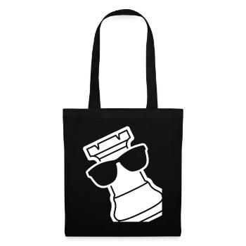 Chess Rook with Sunglasses - Tote Bag - black - Front