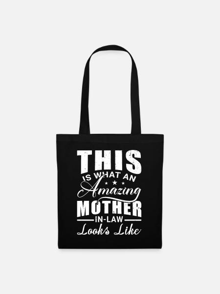 This Is What an Amazing Mother-In-Law Mother's Day - Tote Bag - black