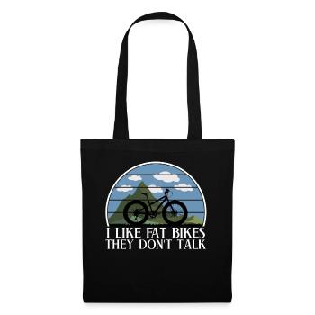 Fatbike Fat Bike Fat Tires Bike - Sac en tissu - noir - Devant