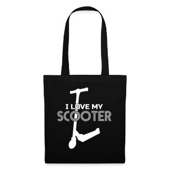 Scooter Rider Kick Scooter - Tote Bag - black - Front