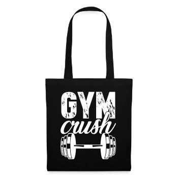 Gym Crush Bodybuilder Bodybuilding - Tote Bag - black - Front