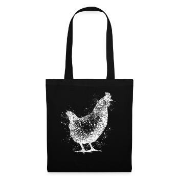 Chicken Farm Poultry Farmer Chickens - Tote Bag - black - Front