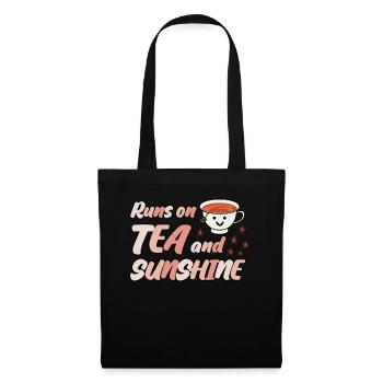 Tasse à thé Sachet de thé Théière - Sac en tissu - noir - Devant