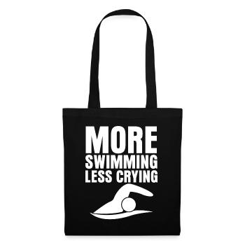 Swimmer Trainer Piscine - Sac en tissu - noir - Devant