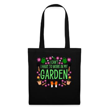 Jardinier amateur Jardinier Jardinier Gala Builder - Sac en tissu - noir - Devant