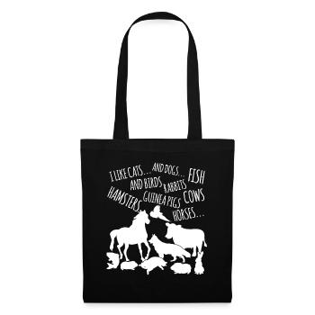 Vétérinaire Assistant(e) Vétérinaire - Sac en tissu - noir - Devant