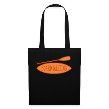 Réunion du conseil d’administration du SUP stand up paddle - Sac en tissu - noir - Devant