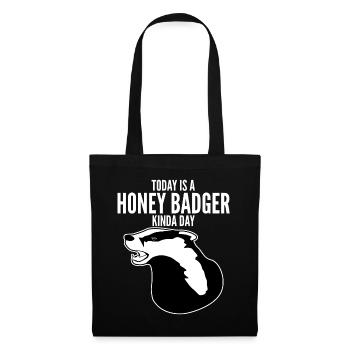 Honey Badgers Honey Badger - Tote Bag - black - Front