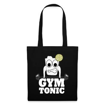 Gymnase Soulevé de terre Motivation Musculation - Sac en tissu - noir - Devant