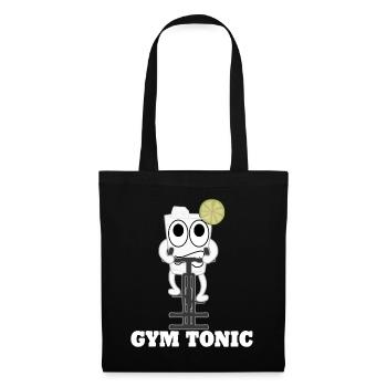 Gymnase de motivation pour le cyclisme en salle - Sac en tissu - noir - Devant