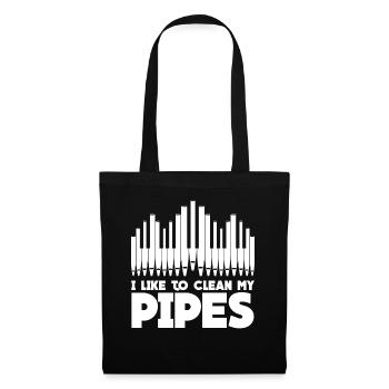 Church Music Organist Organ Player - Tote Bag - black - Front
