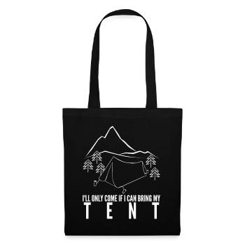 Tent Camping Tents Outdoor - Stoffbeutel - Schwarz - Vorne