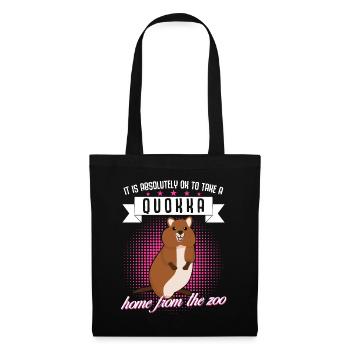 Quokka - Tote Bag - black - Front