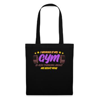 Bodybuilding Joke Bodybuilder Motivation - Tote Bag - black - Front