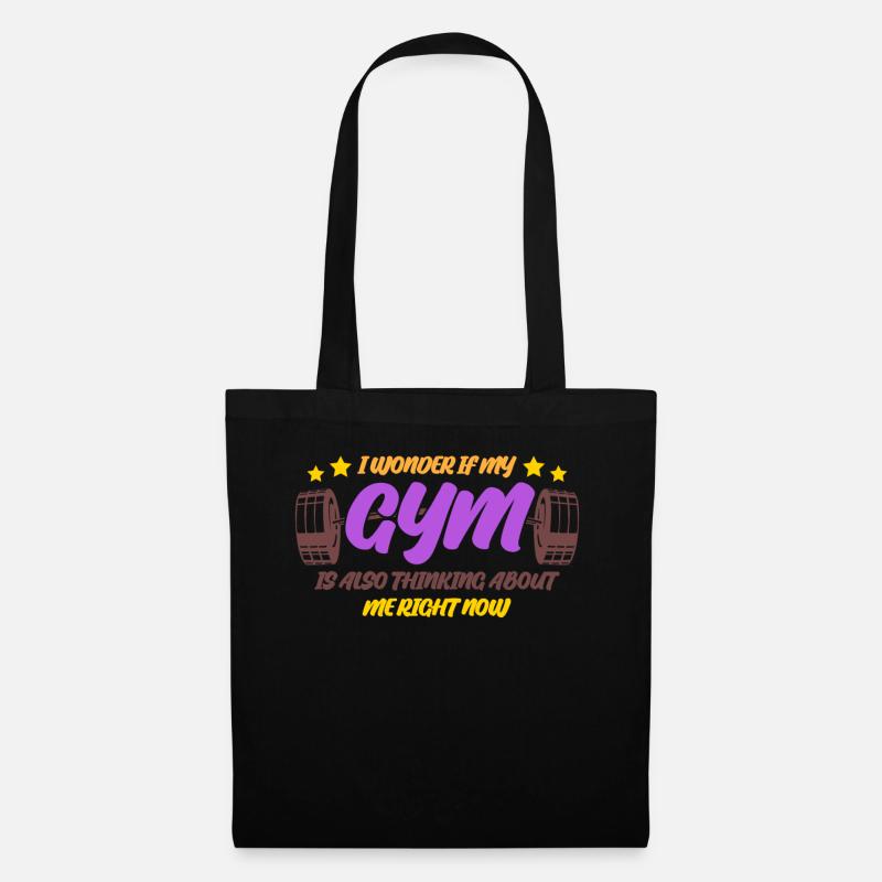 Bodybuilding Joke Bodybuilder Motivation - Stoffbeutel - Schwarz