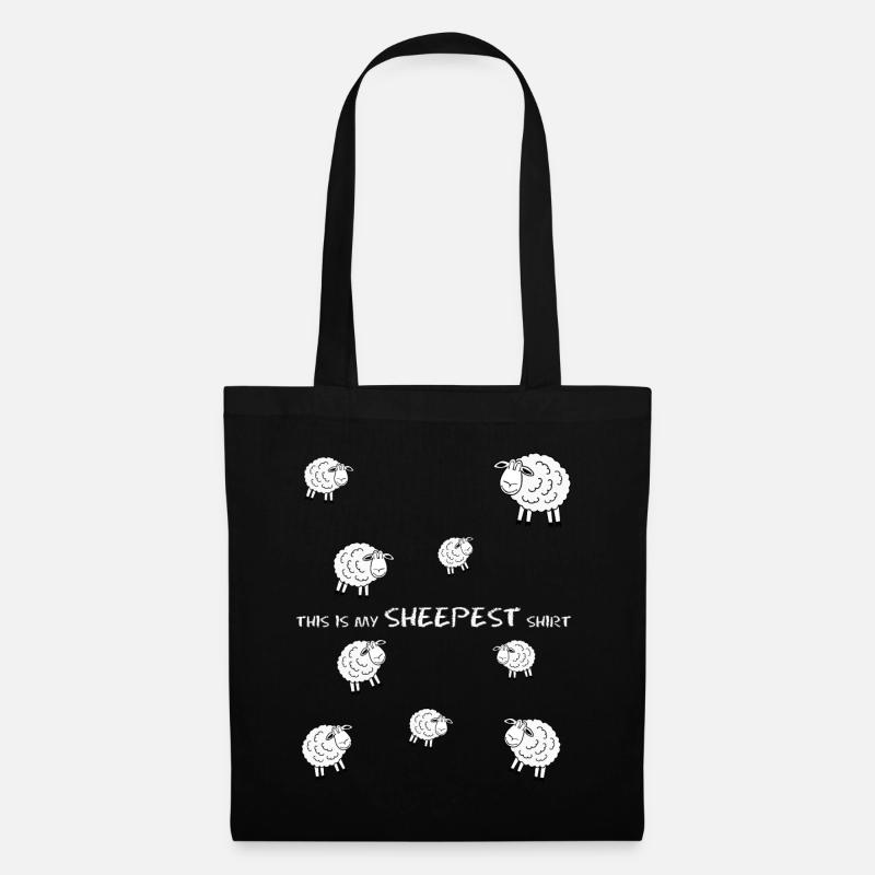 Sheep Joke - Stoffbeutel - Schwarz