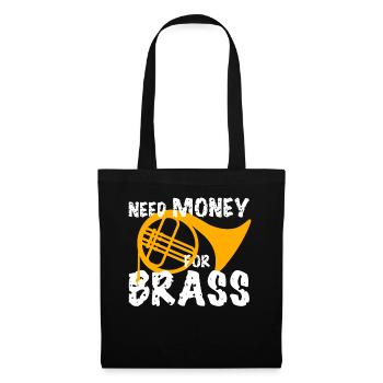 French Horn Orchestra - Stoffbeutel - Schwarz - Vorne