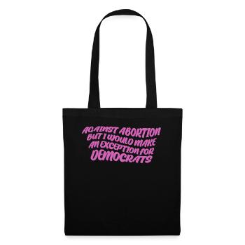 Republican Conservative Patriotism - Tote Bag - black - Front