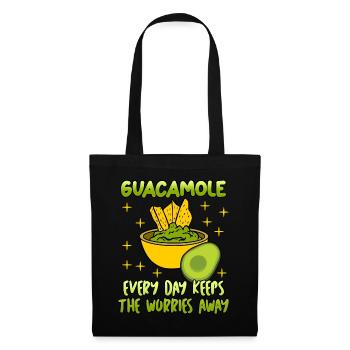 Tortilla Chips Avocado Guacamole - Tote Bag - black - Front