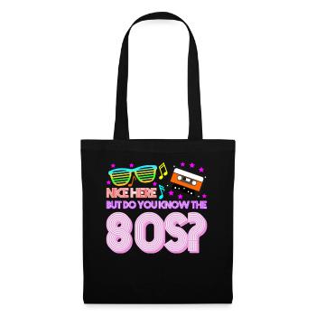 1980 Retro 80s - Tote Bag - black - Front