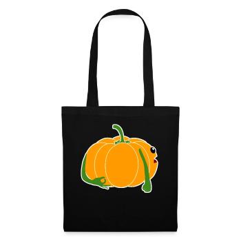 Pumpkins Joke Circle Game Pumpkin - Tote Bag - black - Front