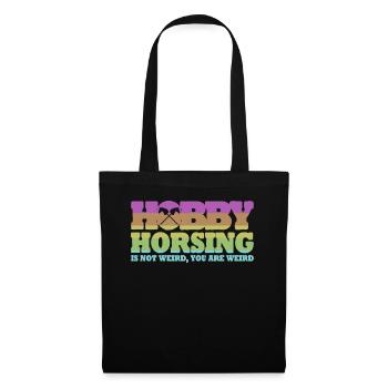 Hobby Horsing with Hobby Horse - Tote Bag - black - Front