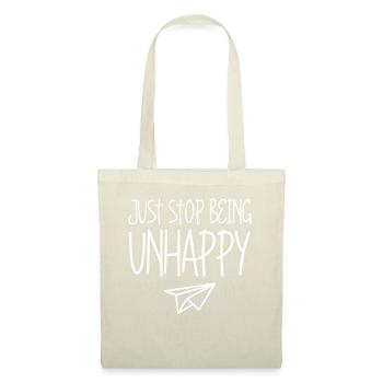 Sarcasme Misanthrope Sarcasme Gothique malheureux - Sac en tissu - nature - Devant