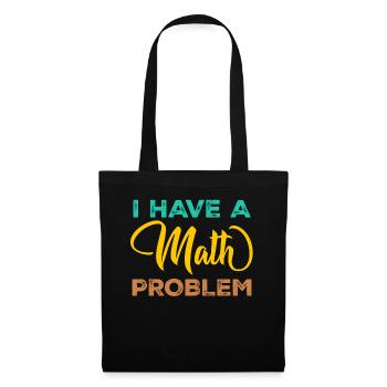Mathematics Physics Teacher Math Maths - Stoffbeutel - Schwarz - Vorne
