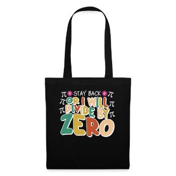 Mathématiques Professeur de mathématiques Mathématiques - Sac en tissu - noir - Devant