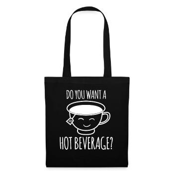 Teapot Tea Cup Tea Mug Tea Bag - Tote Bag - black - Front