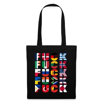 Misanthrope Curse Words Grumpy - Tote Bag - black - Front