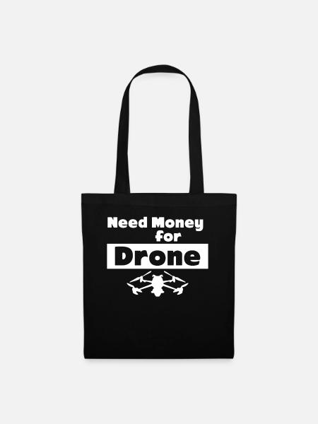 Drone FPV Drones Quadrocopter - Stoffbeutel - Schwarz