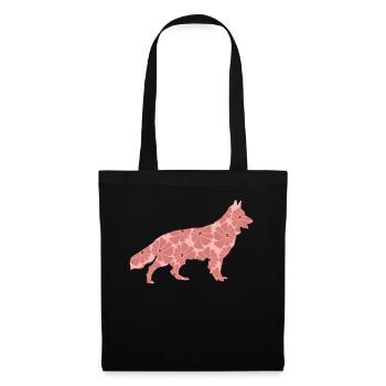 White Shepherd Dog German Shepherd - Tote Bag - black - Front