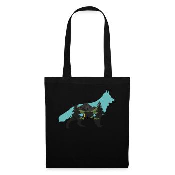 Shepherd Dog Leash German Shepherd - Tote Bag - black - Front