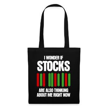 Capitalism Stocks Stock exchange Trader - Tote Bag - black - Front