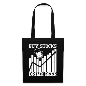 Stocks Stock exchange Capitalism Trader - Tote Bag - black - Front