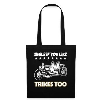 Triker Joke Trike Driver Trikes - Stoffbeutel - Schwarz - Vorne
