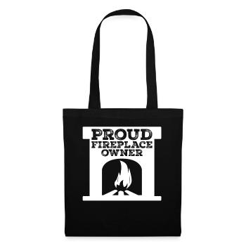 Oven Fireplace Firewood - Tote Bag - black - Front