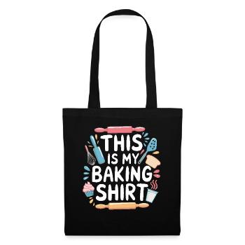 C’est mon Baking Bake Bakery Gifts - Sac en tissu - noir - Devant